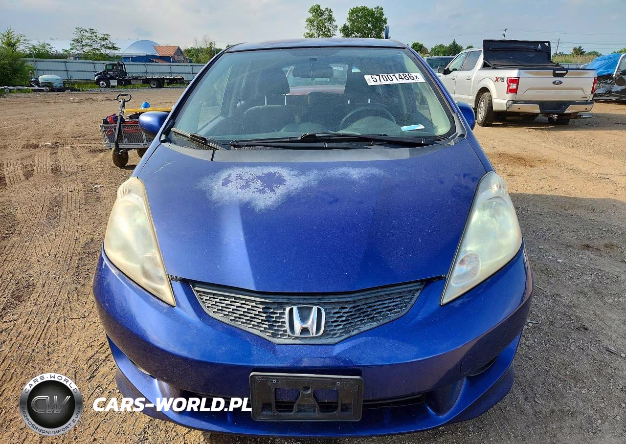 2009 Honda Fit Sport VIN:JHMGE88459S049118 - 5