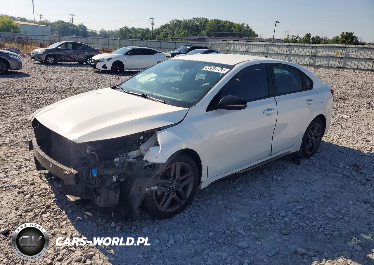 2021 Kia Forte Gt Line VIN:3KPF34AD6ME380744 - 1