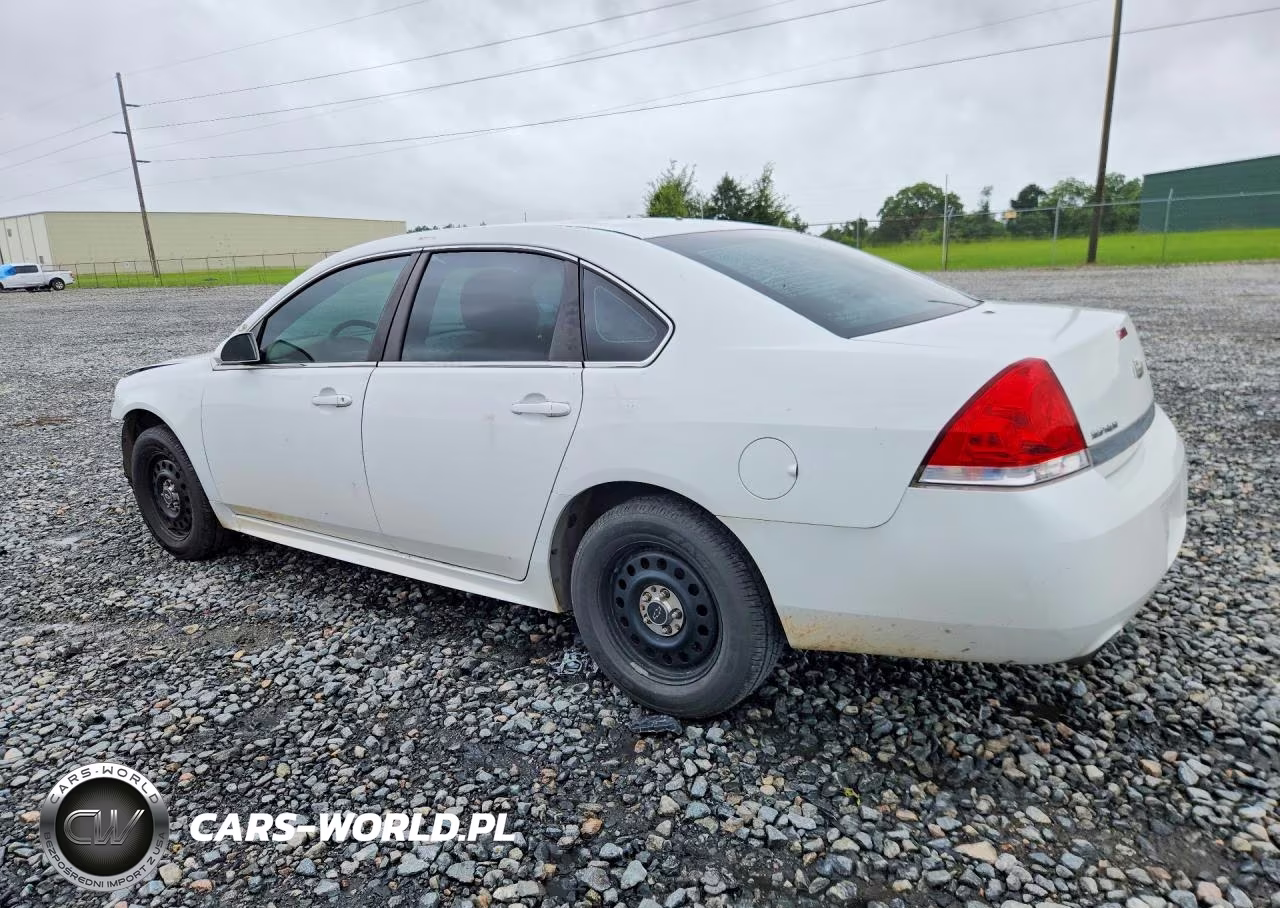 2010 Chevrolet Impala Police VIN:2G1WD5EMXA1145021 - 2