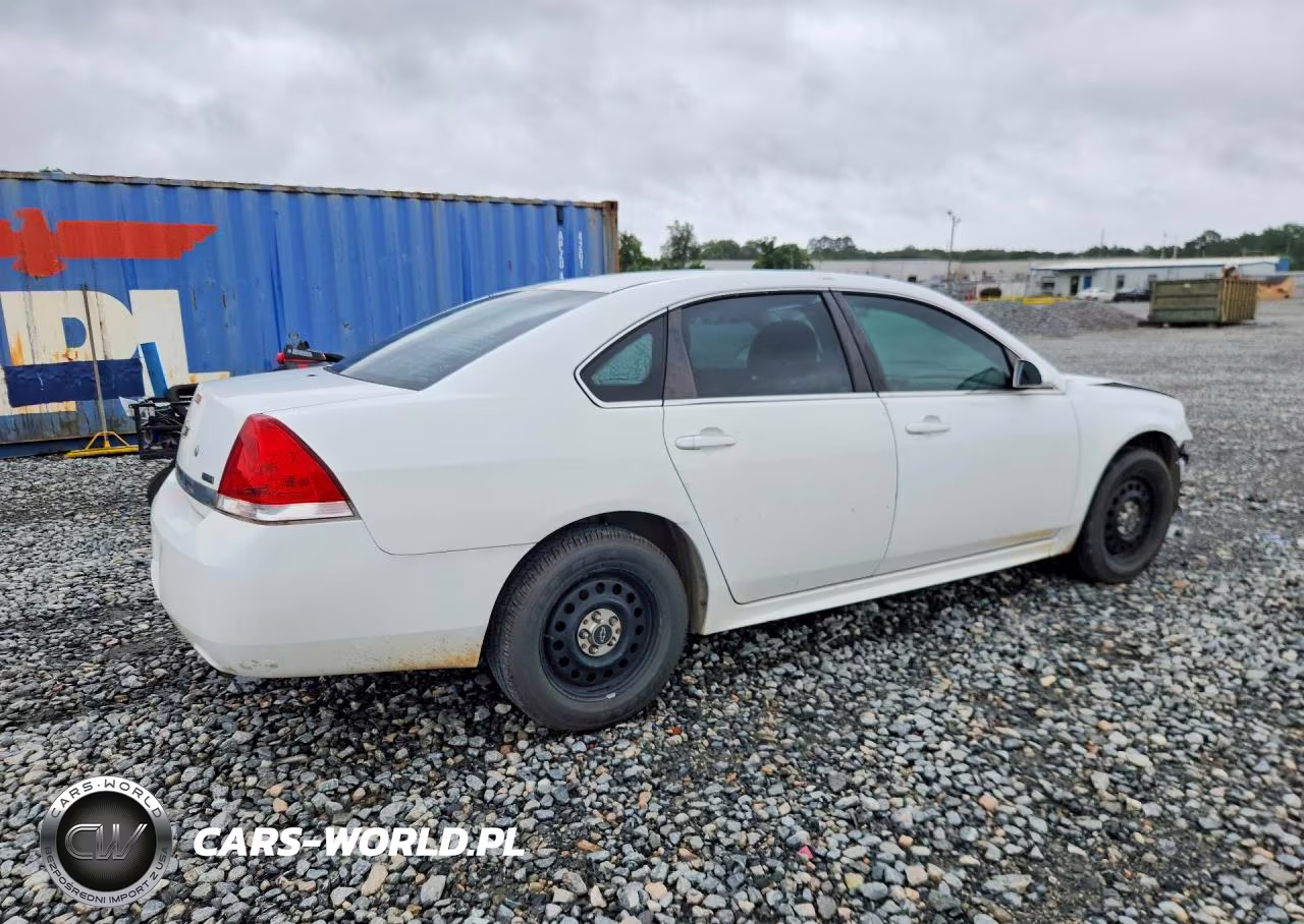 2010 Chevrolet Impala Police VIN:2G1WD5EMXA1145021 - 3