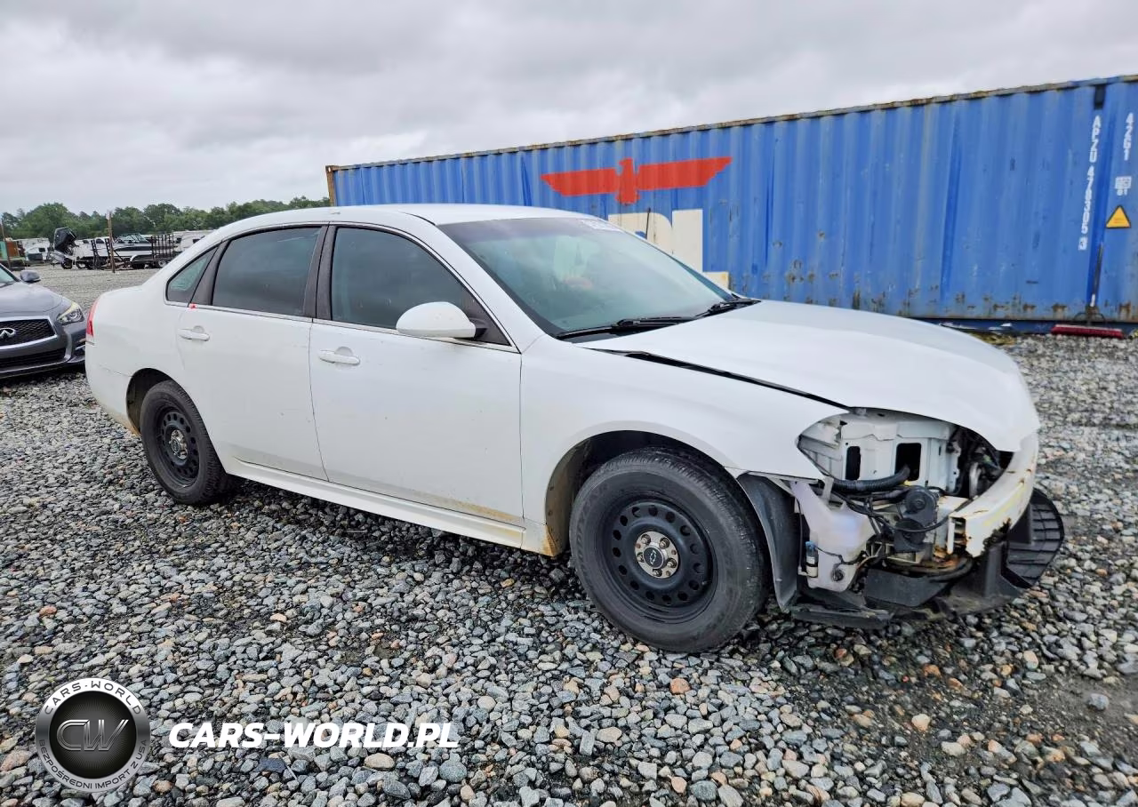2010 Chevrolet Impala Police VIN:2G1WD5EMXA1145021 - 4