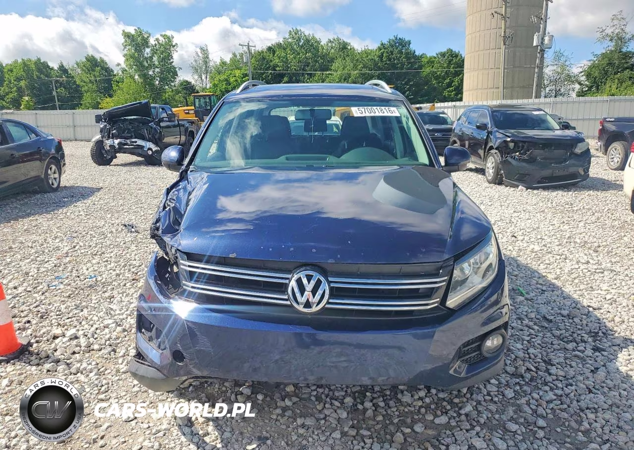 2013 Volkswagen Tiguan S VIN:WVGBV3AXXDW611370 - 5