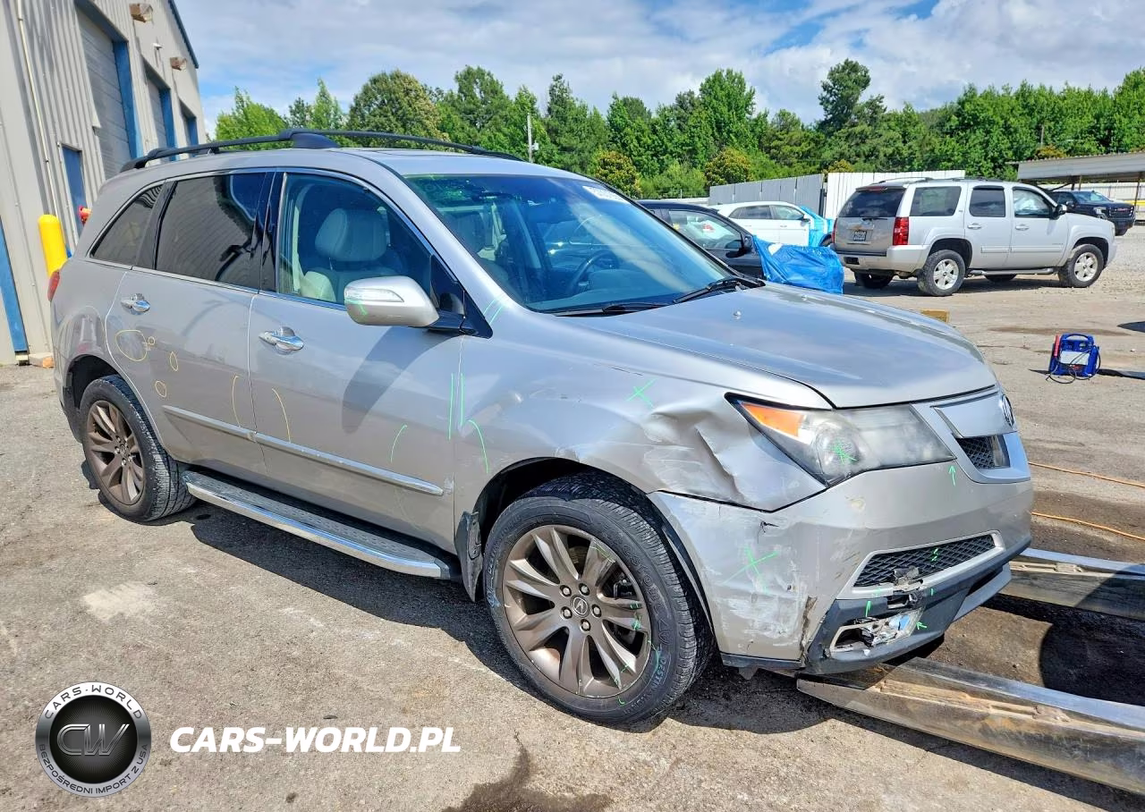 2010 Acura Mdx Advance VIN:2HNYD2H73AH534086 - 4