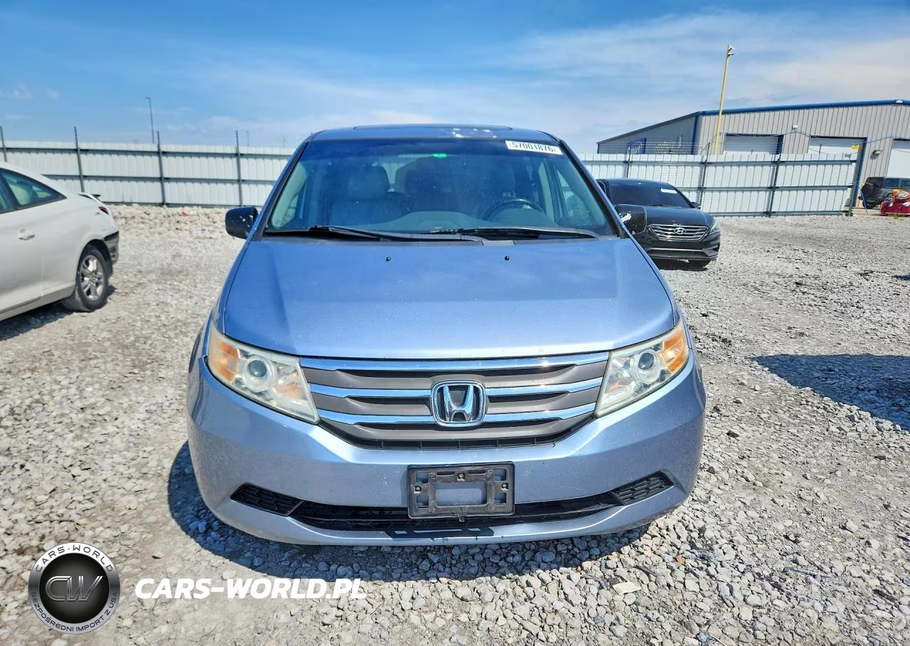 2012 Honda Odyssey Exl VIN:5FNRL5H66CB072301 - 5