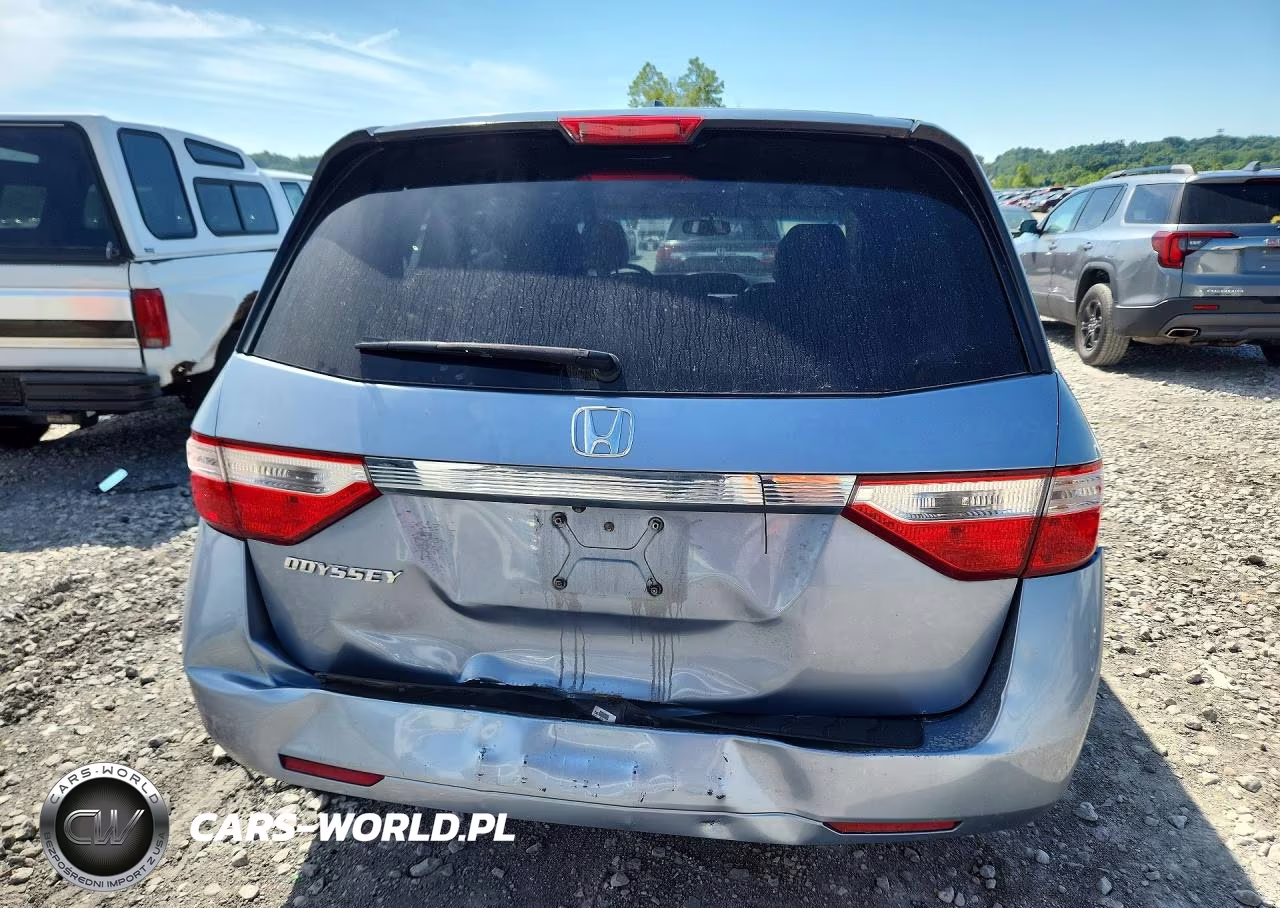 2012 Honda Odyssey Exl VIN:5FNRL5H66CB072301 - 6