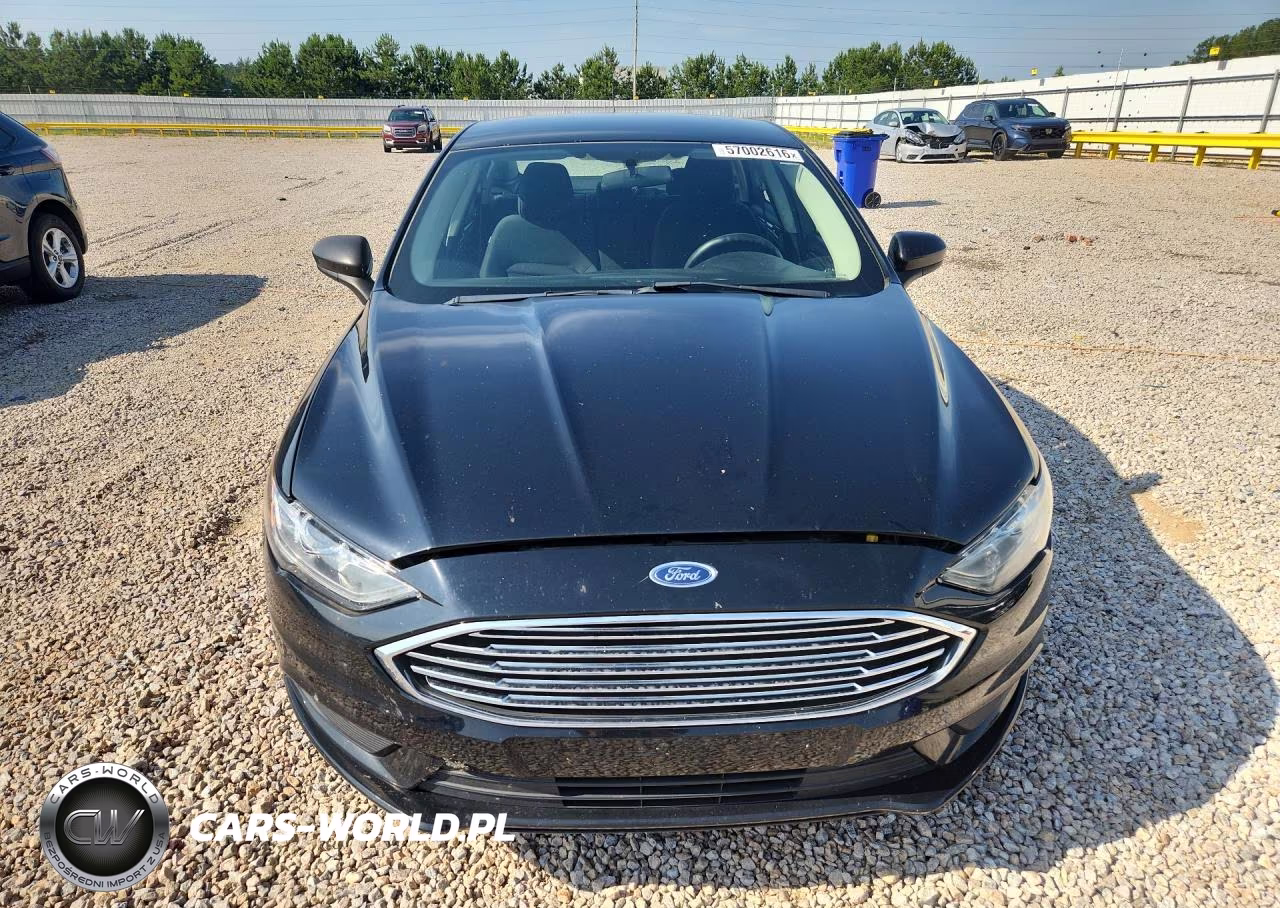 2017 Ford Fusion Se VIN:3FA6P0HD6HR320521 - 5
