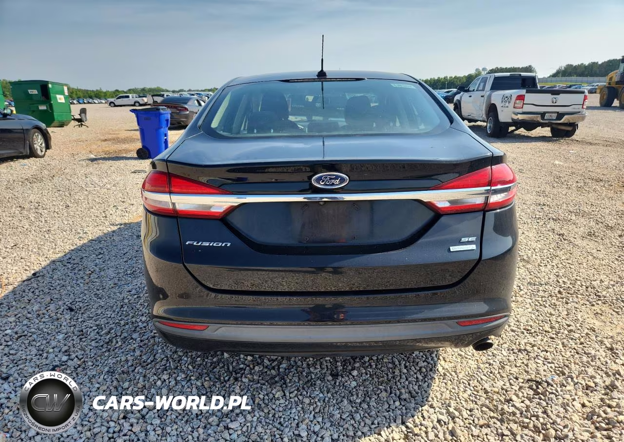 2017 Ford Fusion Se VIN:3FA6P0HD6HR320521 - 6