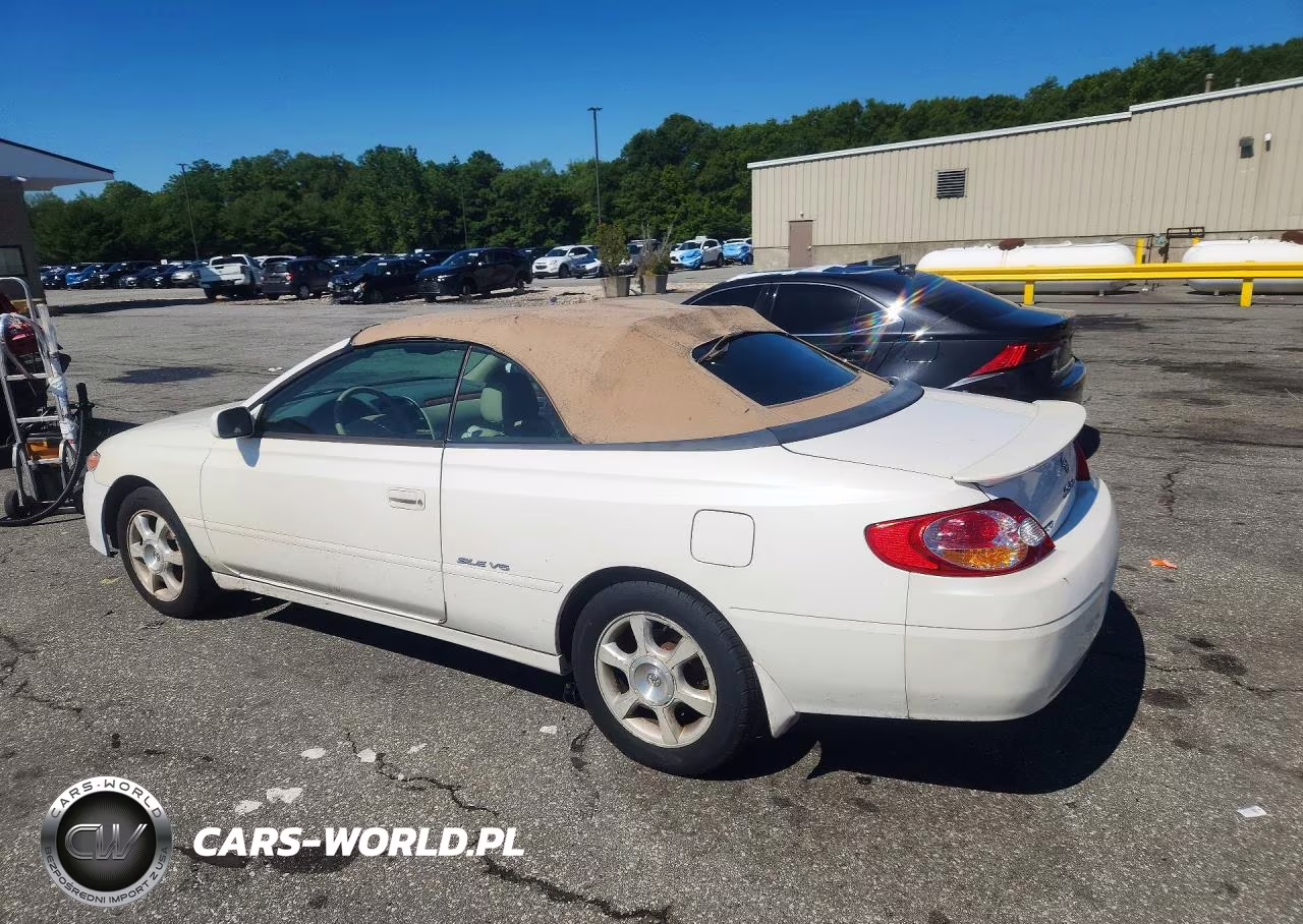2002 Toyota Camry Solara Se V6 VIN:2T1FF28P92C885099 - 2