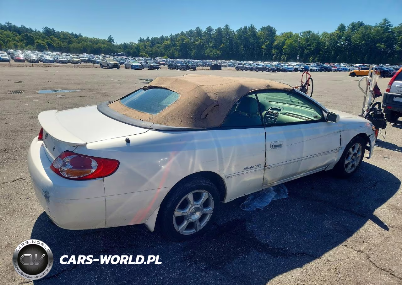 2002 Toyota Camry Solara Se V6 VIN:2T1FF28P92C885099 - 3