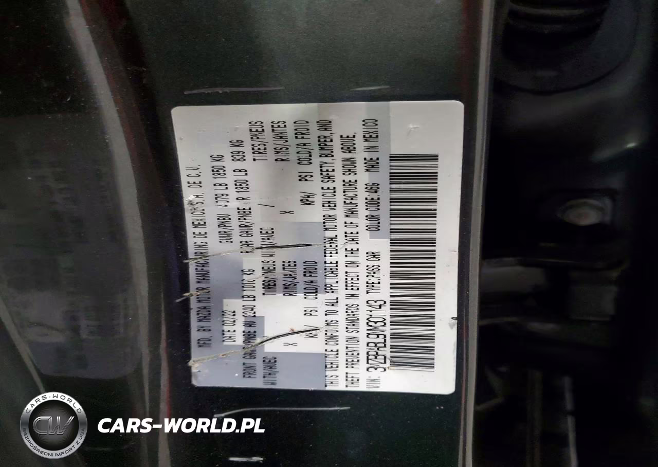 2022 Mazda 3 Select VIN:3MZBPABL9NM301143 - 12