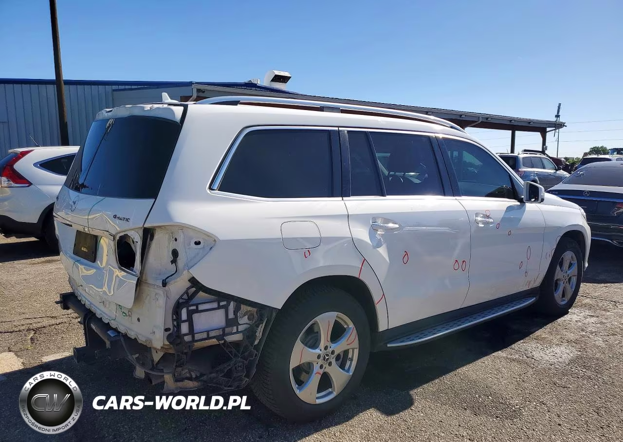 2017 Mercedes-Benz Gls 450 4Matic VIN:4JGDF6EE3HA965797 - 3
