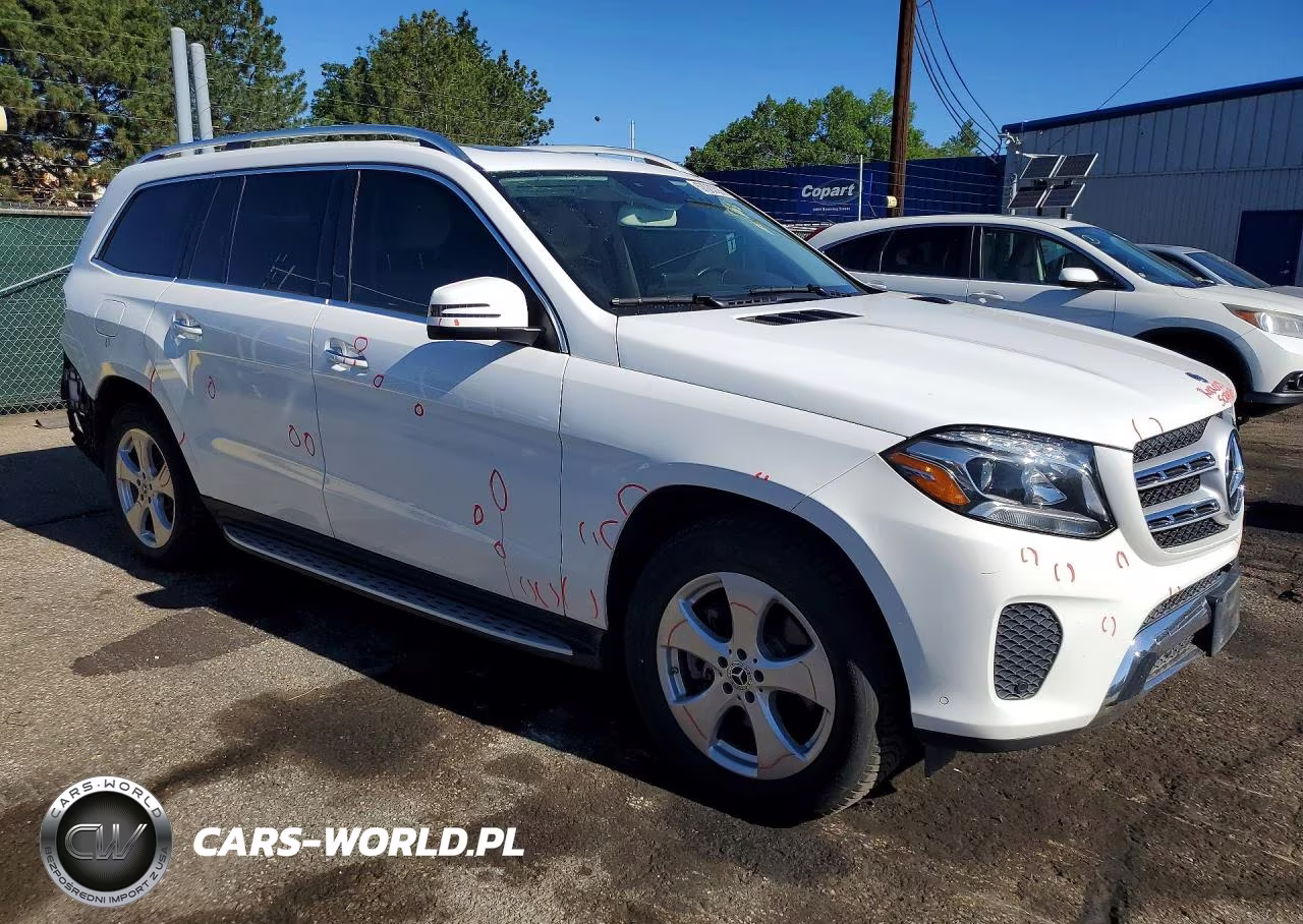 2017 Mercedes-Benz Gls 450 4Matic VIN:4JGDF6EE3HA965797 - 4