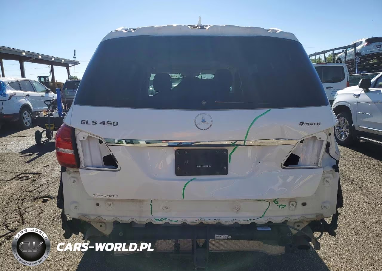 2017 Mercedes-Benz Gls 450 4Matic VIN:4JGDF6EE3HA965797 - 6