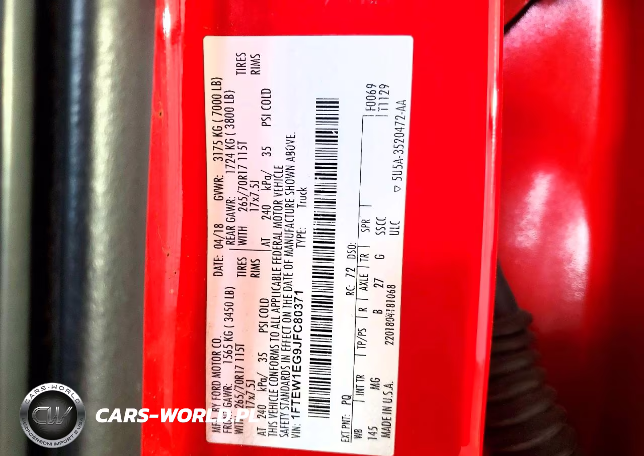 2018 Ford F150 Supercrew VIN:1FTEW1EG9JFC80371 - 12
