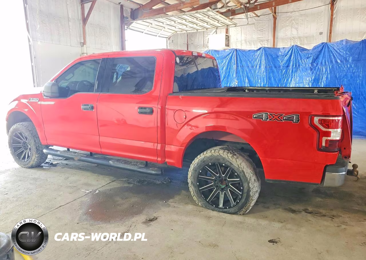 2018 Ford F150 Supercrew VIN:1FTEW1EG9JFC80371 - 2
