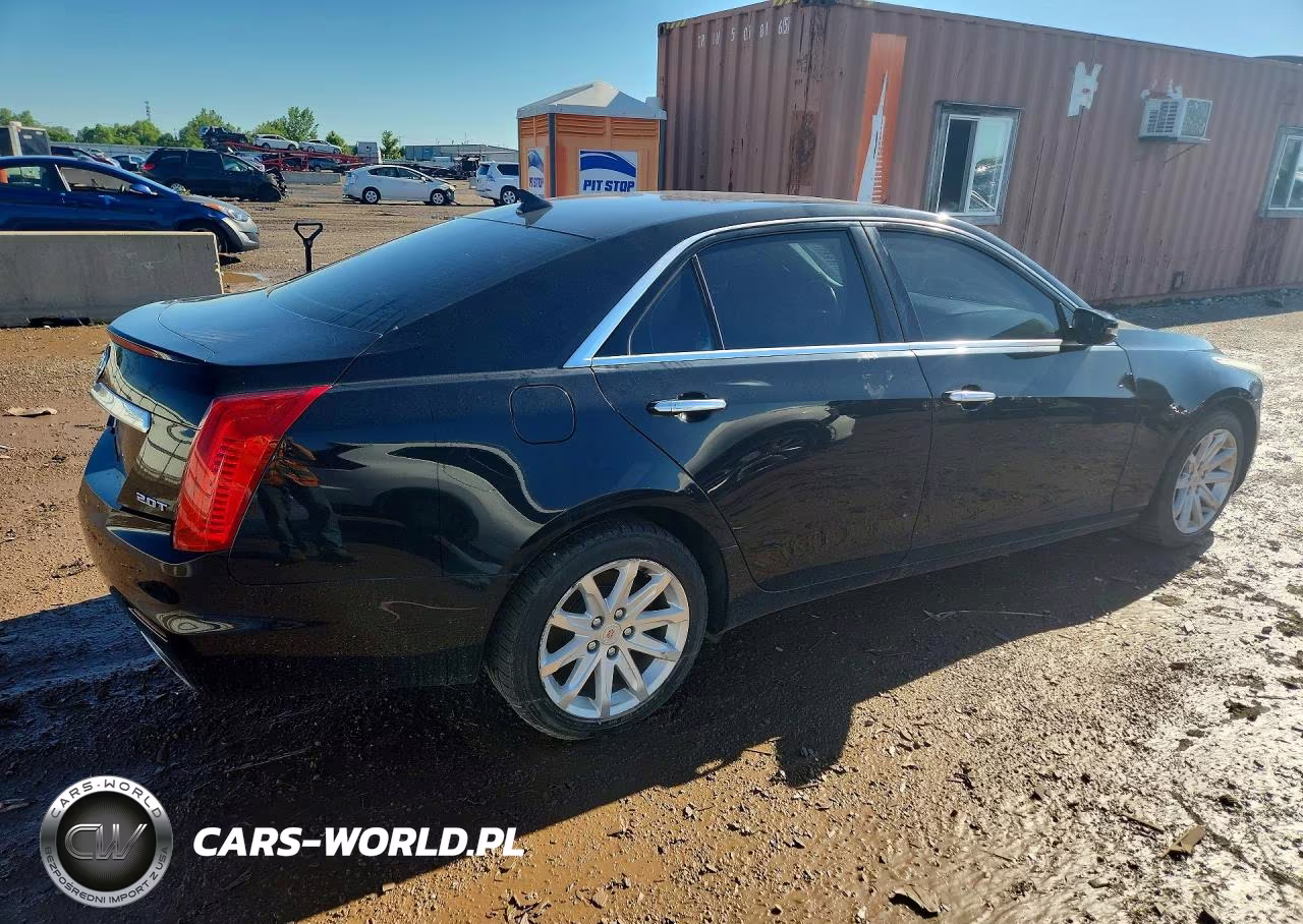 2014 Cadillac Cts Luxury Collection VIN:1G6AX5SX0E0166746 - 3