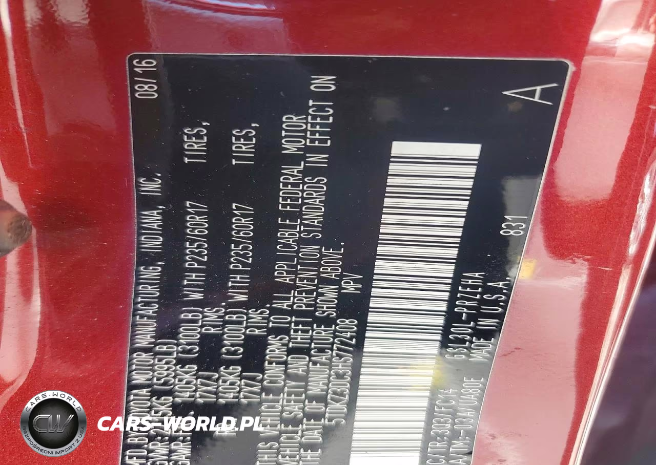 2017 Toyota Sienna Le VIN:5TDKZ3DC3HS772408 - 13