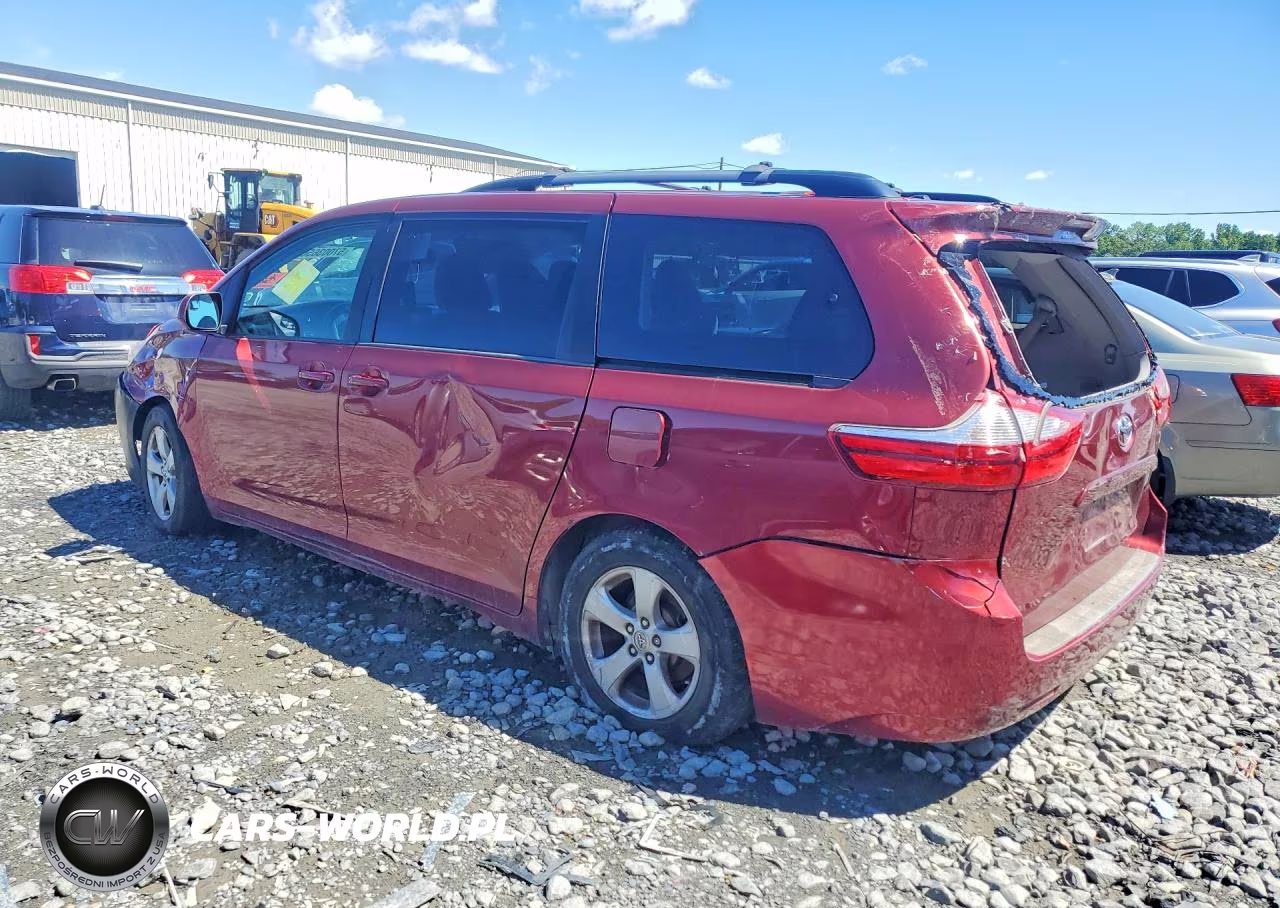2017 Toyota Sienna Le VIN:5TDKZ3DC3HS772408 - 2