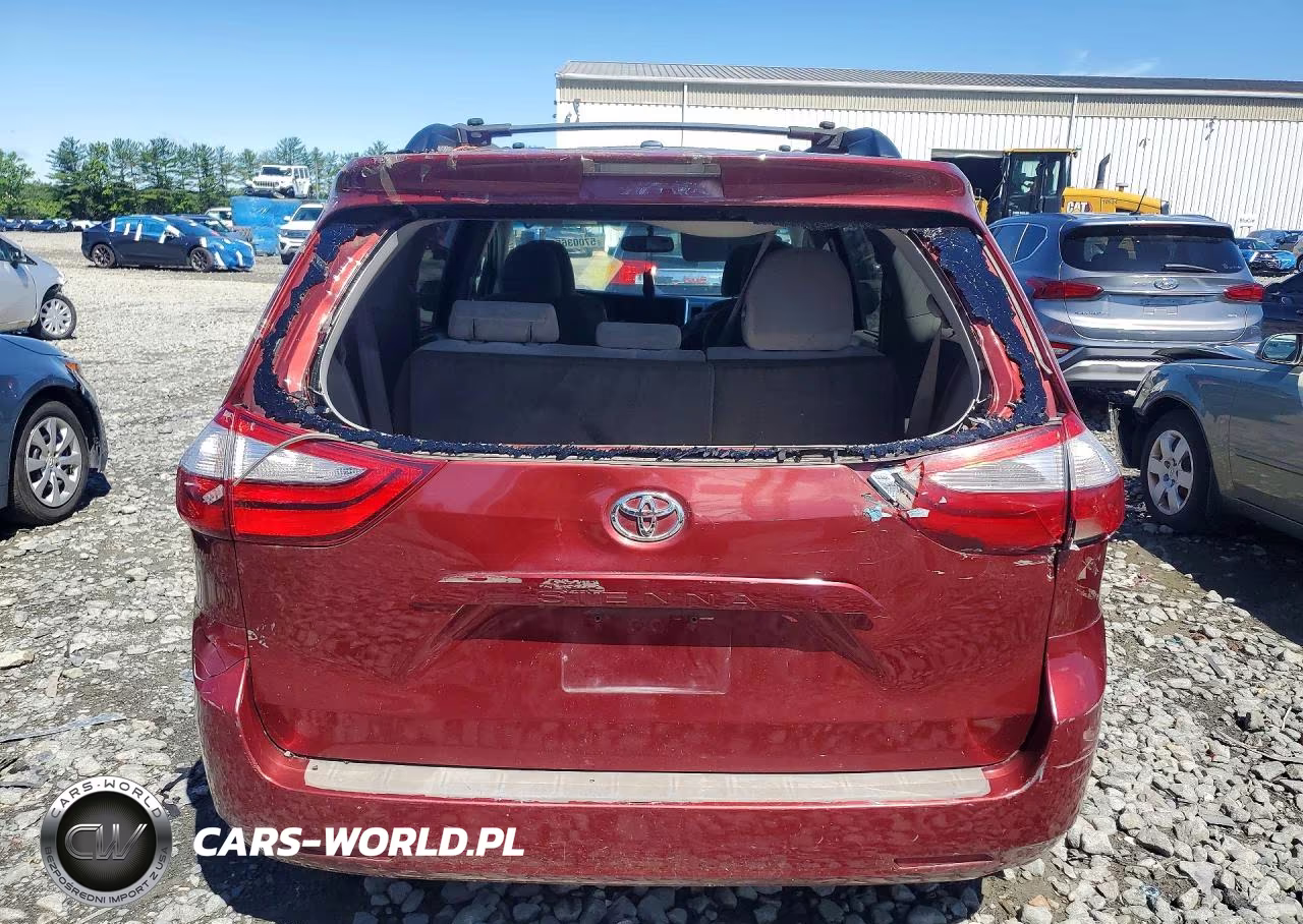 2017 Toyota Sienna Le VIN:5TDKZ3DC3HS772408 - 6