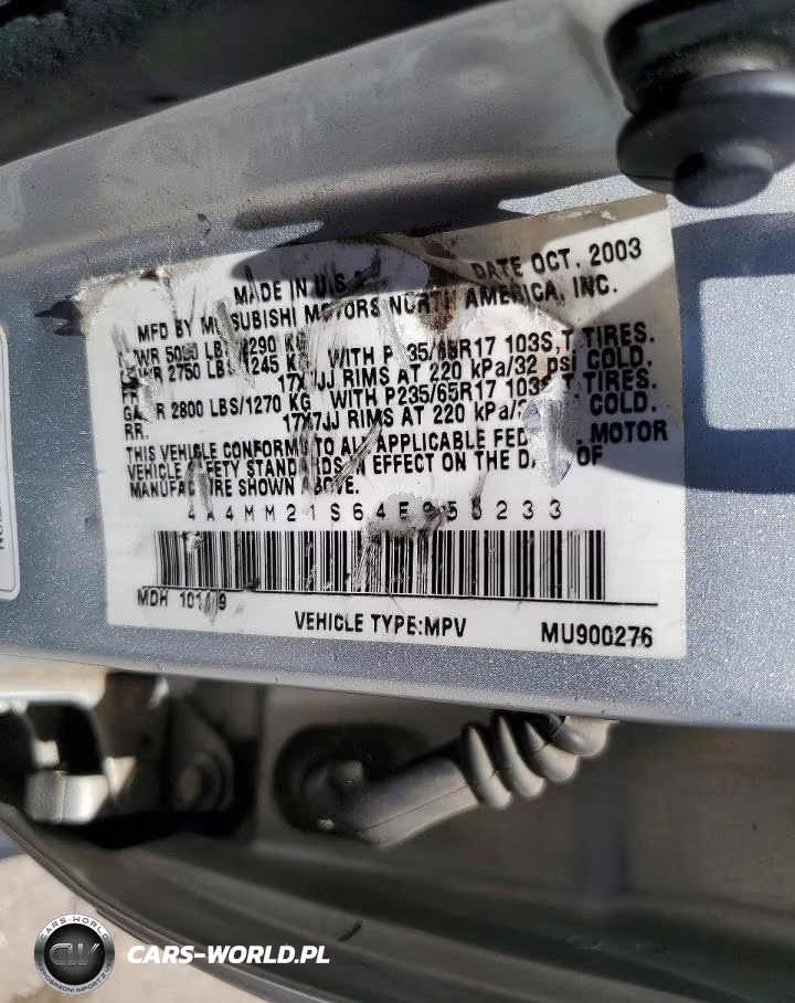 2004 Mitsubishi Endeavor Ls VIN:4A4MM21S64E055233 - 12