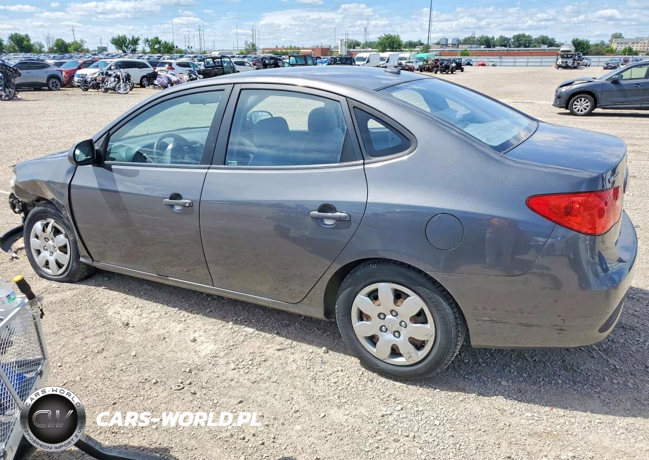 2009 Hyundai Elantra Gls VIN:KMHDU46D09U633798 - 2