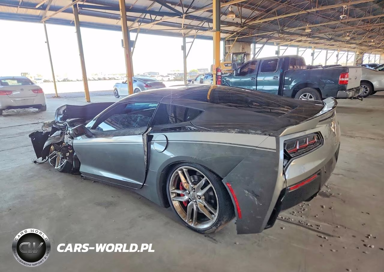 2016 Chevrolet Corvette Stingray Z51 2Lt VIN:1G1YK2D7XG5110933 - 2