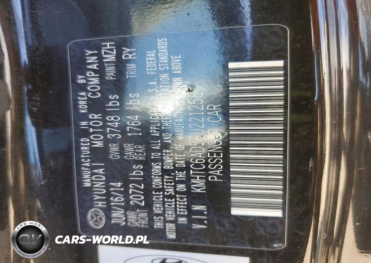 2015 Hyundai Veloster Re:flex VIN:KMHTC6AD5FU221258 - 12