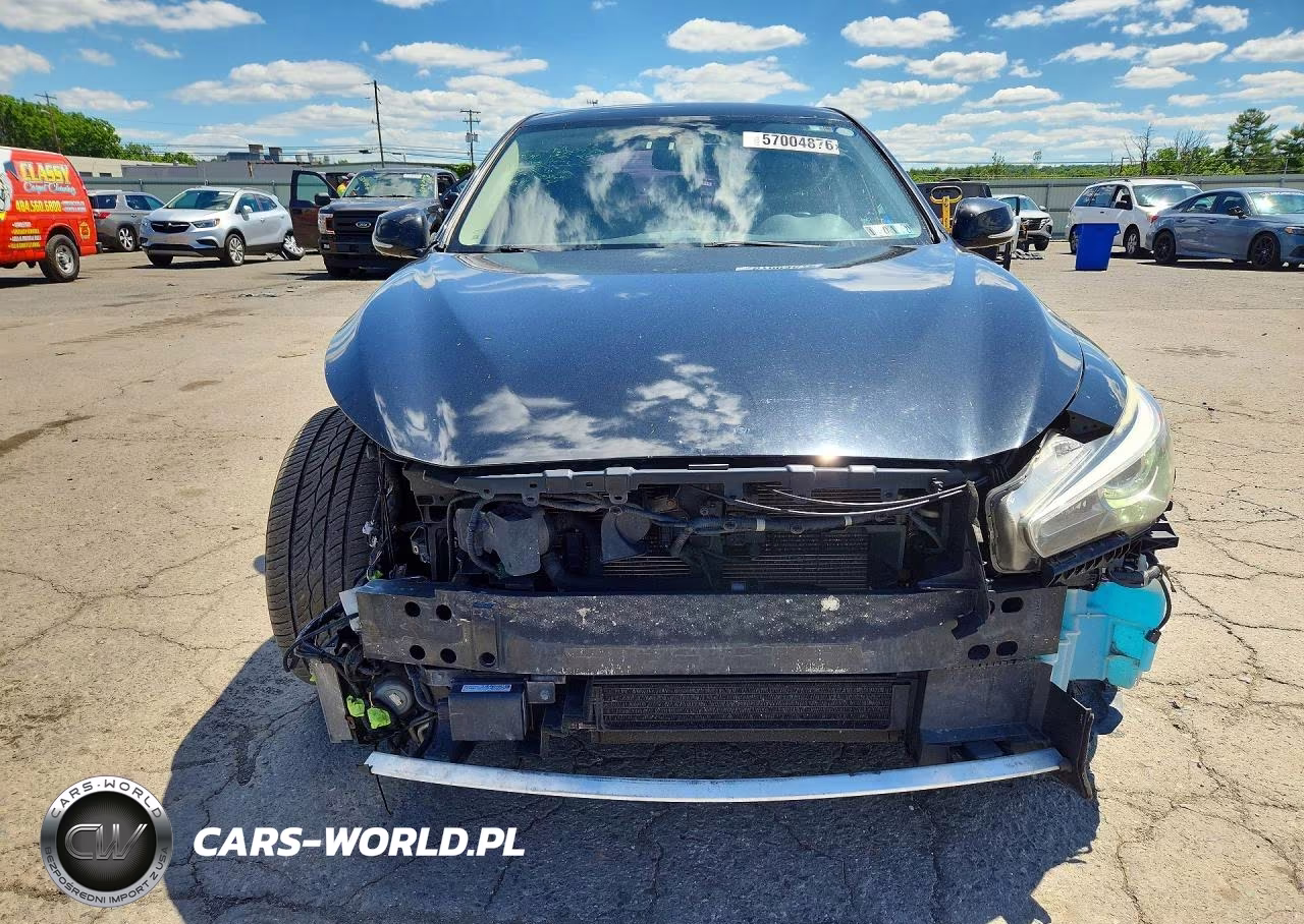2017 Infiniti Q50 Red Sport 400 VIN:JN1FV7AR0HM870968 - 5