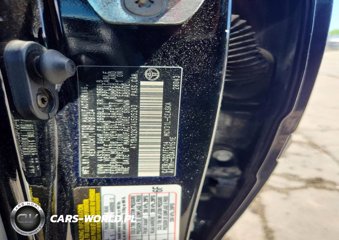 2004 Toyota Camry Se VIN:4T1BA32K74U505243 - 12