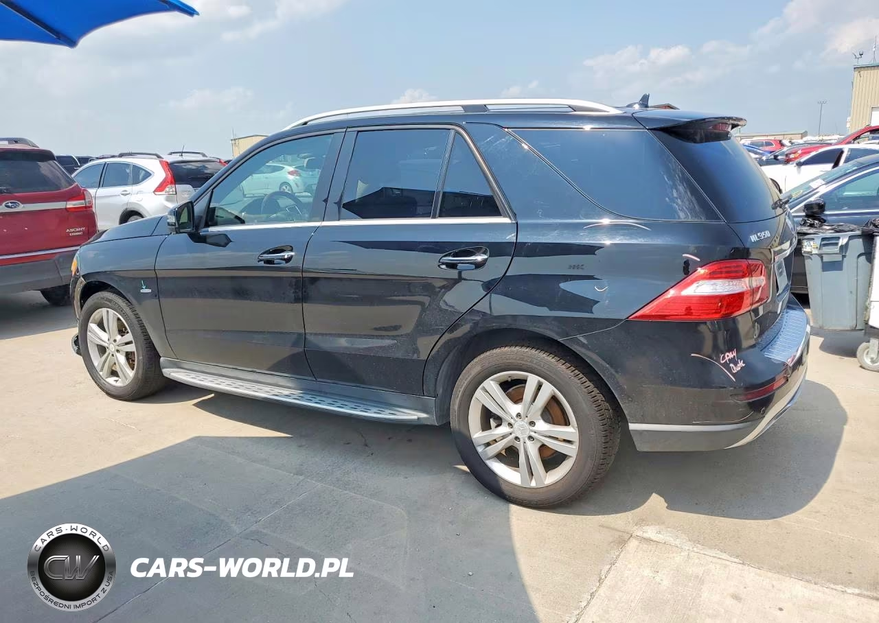 2012 Mercedes-Benz Ml 350 4Matic VIN:4JGDA5HB8CA035641 - 2