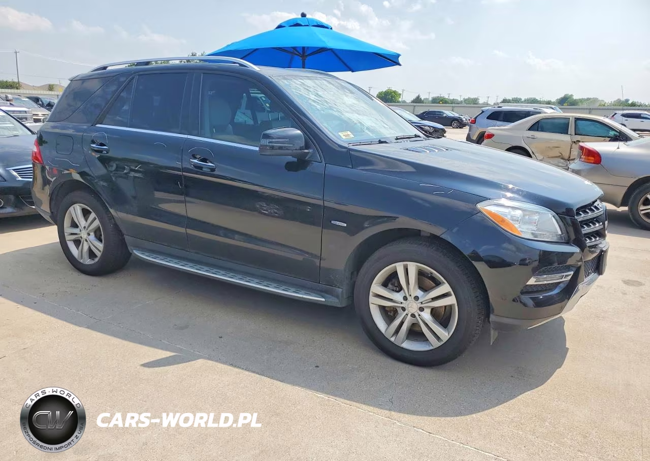 2012 Mercedes-Benz Ml 350 4Matic VIN:4JGDA5HB8CA035641 - 4