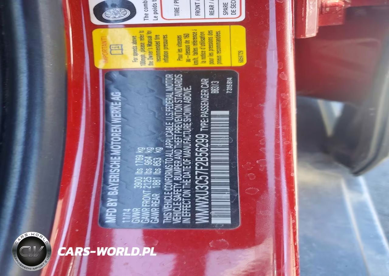 2015 Mini Cooper S VIN:WMWXU3C57F2B56299 - 12