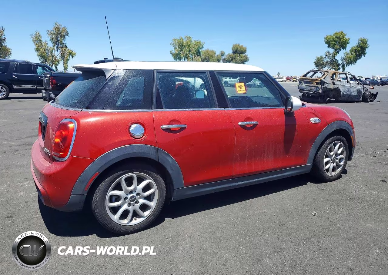 2015 Mini Cooper S VIN:WMWXU3C57F2B56299 - 3
