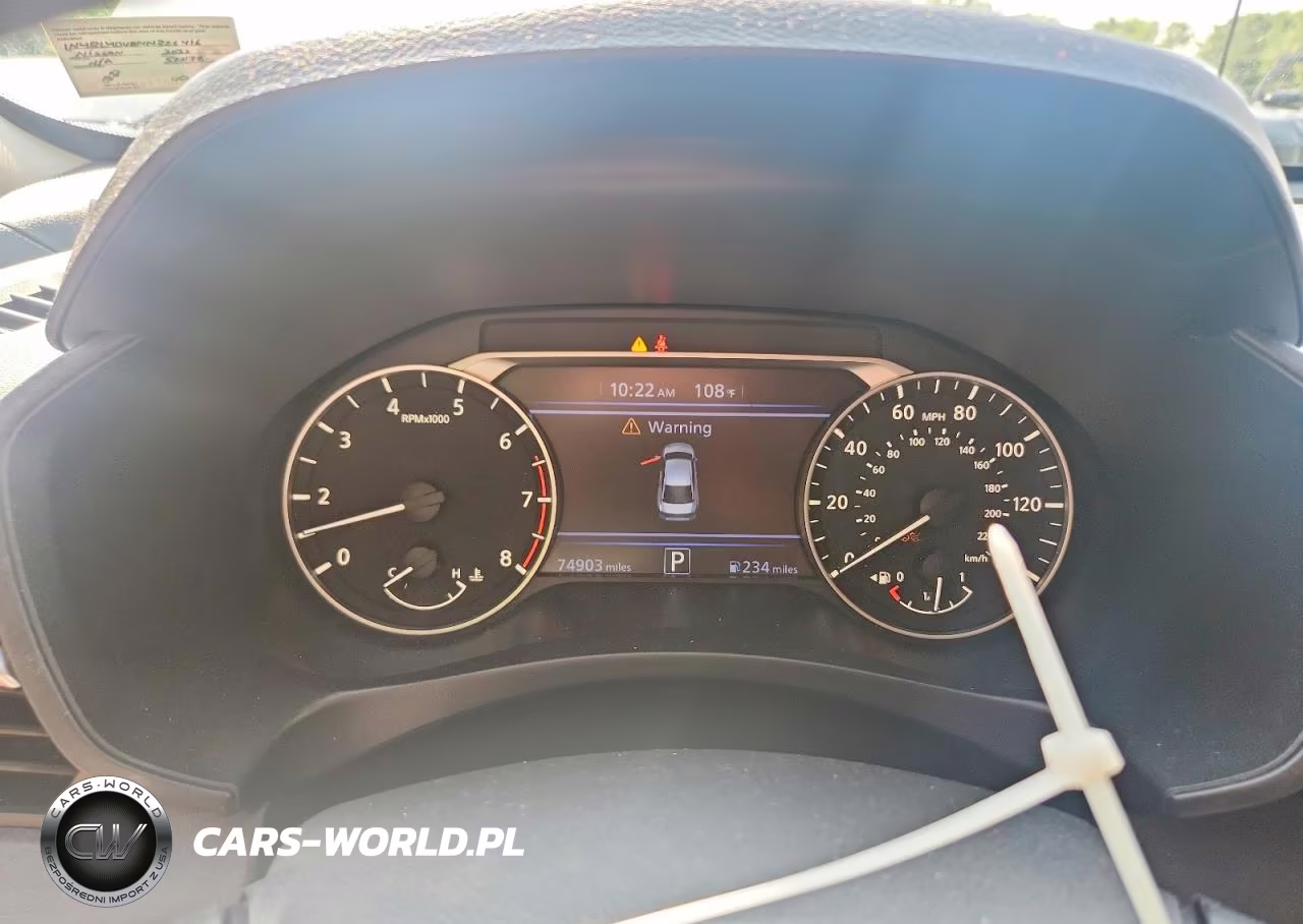 2022 Nissan Altima Sv VIN:1N4BL4DV8NN326416 - 9