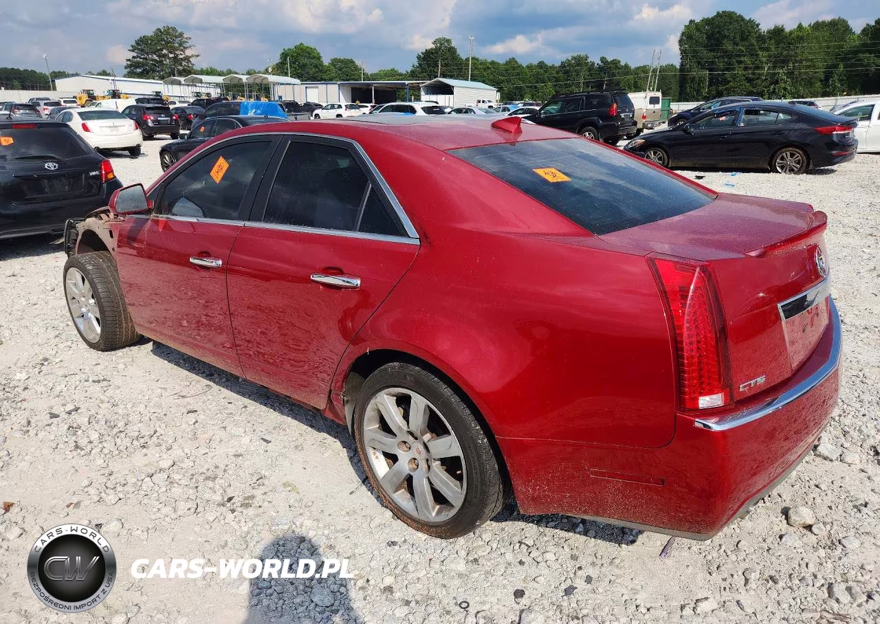 2012 Cadillac Cts Luxury Collection VIN:1G6DE5E52C0137663 - 2