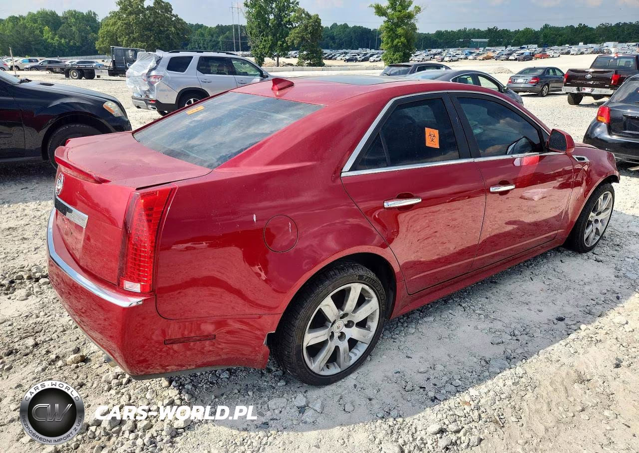 2012 Cadillac Cts Luxury Collection VIN:1G6DE5E52C0137663 - 3