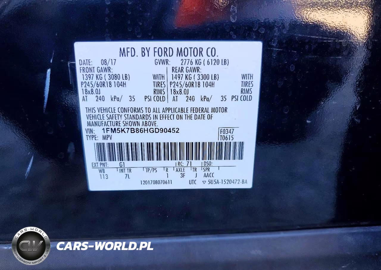 2017 Ford Explorer VIN:1FM5K7B86HGD90452 - 14
