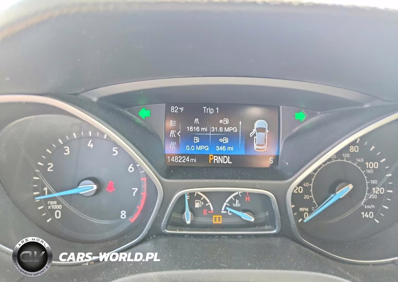 2015 Ford Focus Se VIN:1FADP3F2XFL317353 - 9