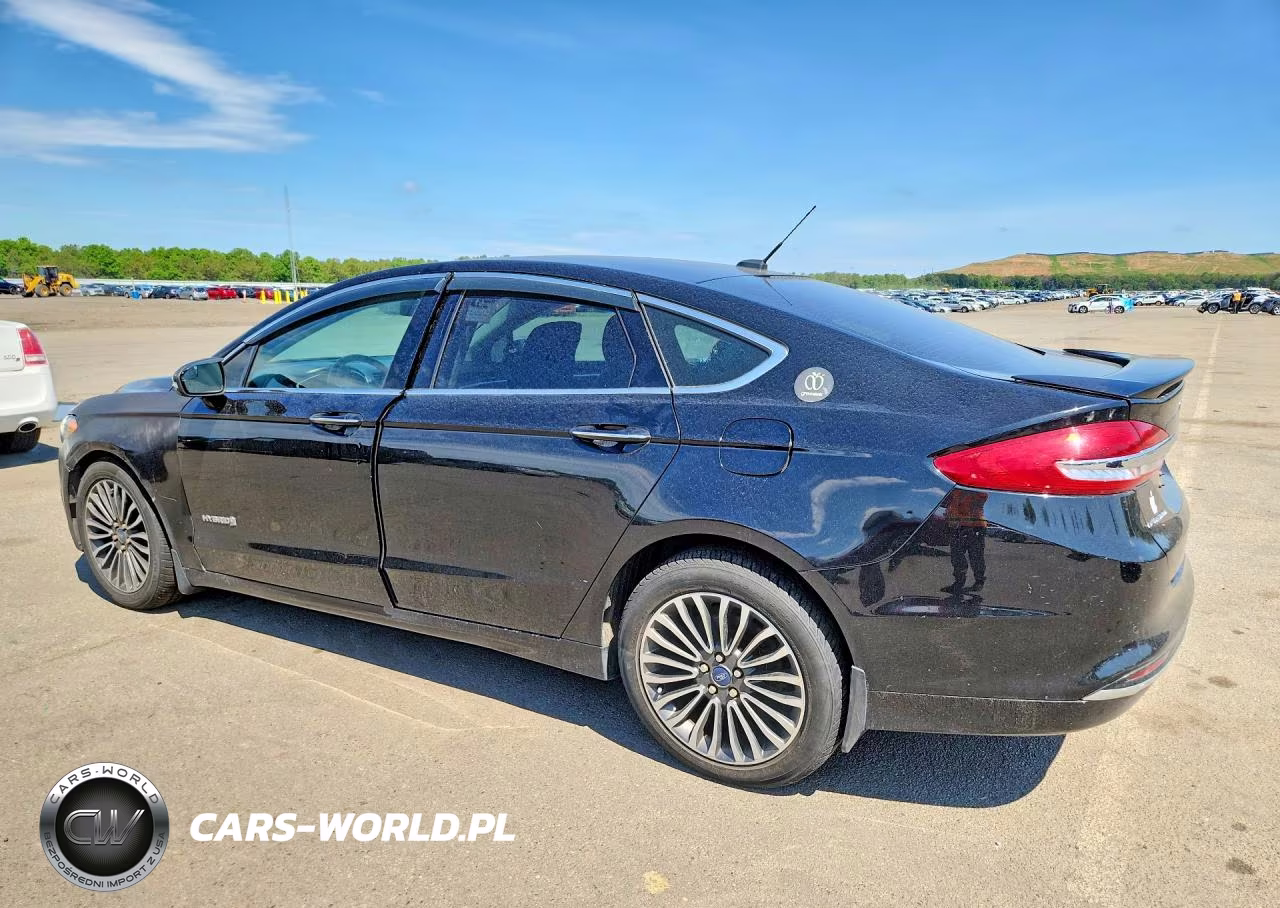2018 Ford Fusion Titanium VIN:3FA6P0RU5JR206790 - 2