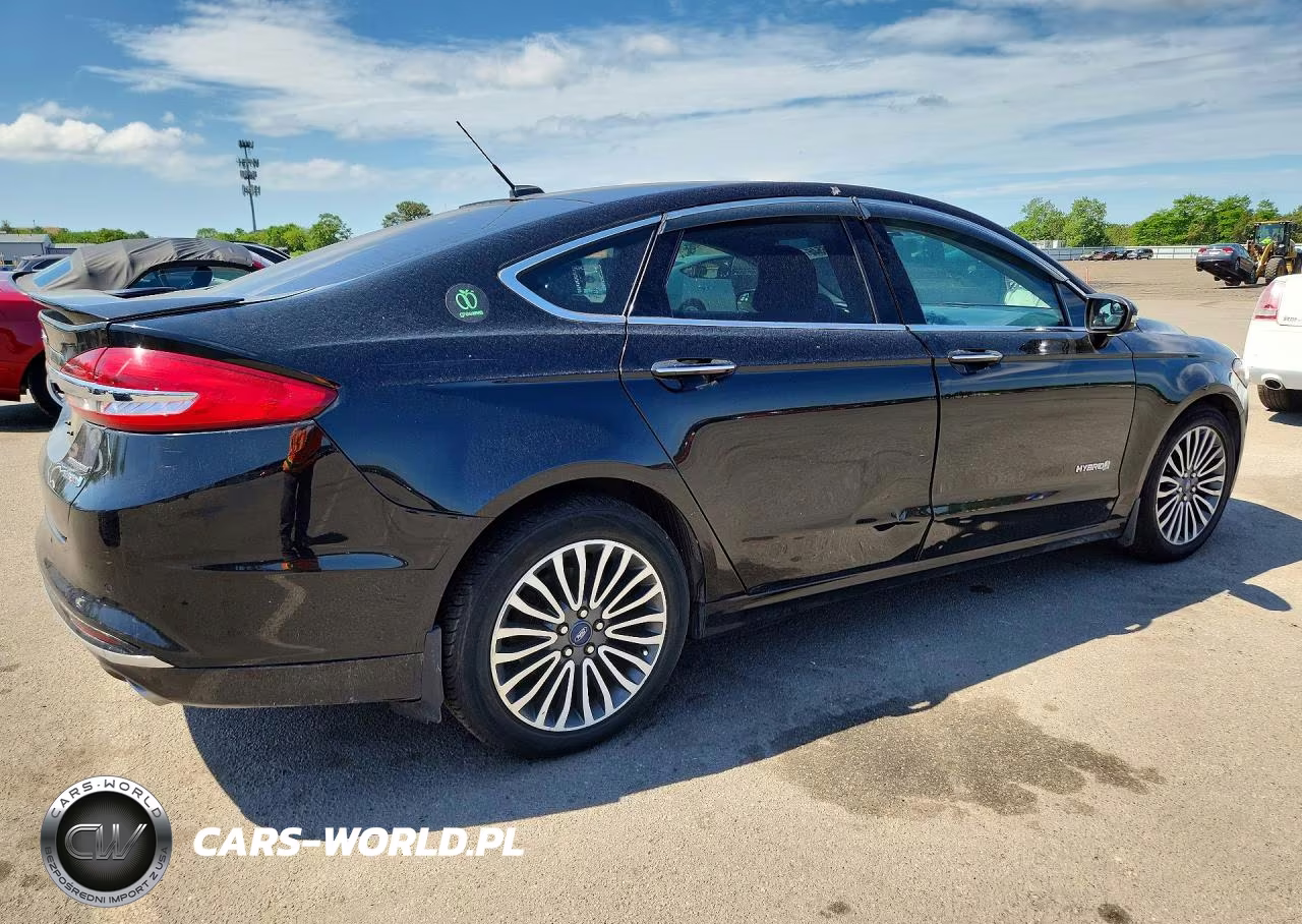 2018 Ford Fusion Titanium VIN:3FA6P0RU5JR206790 - 3