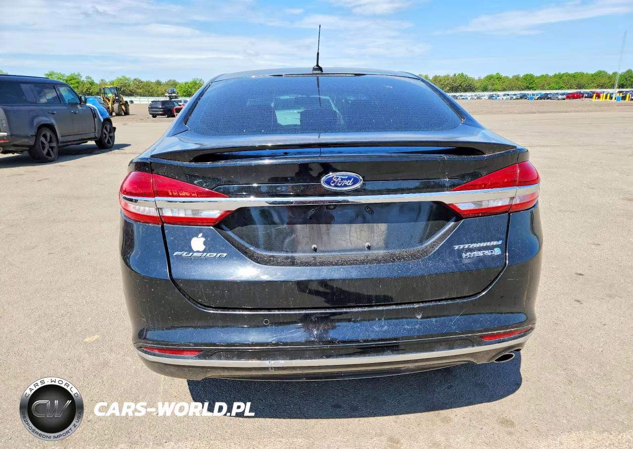 2018 Ford Fusion Titanium VIN:3FA6P0RU5JR206790 - 6