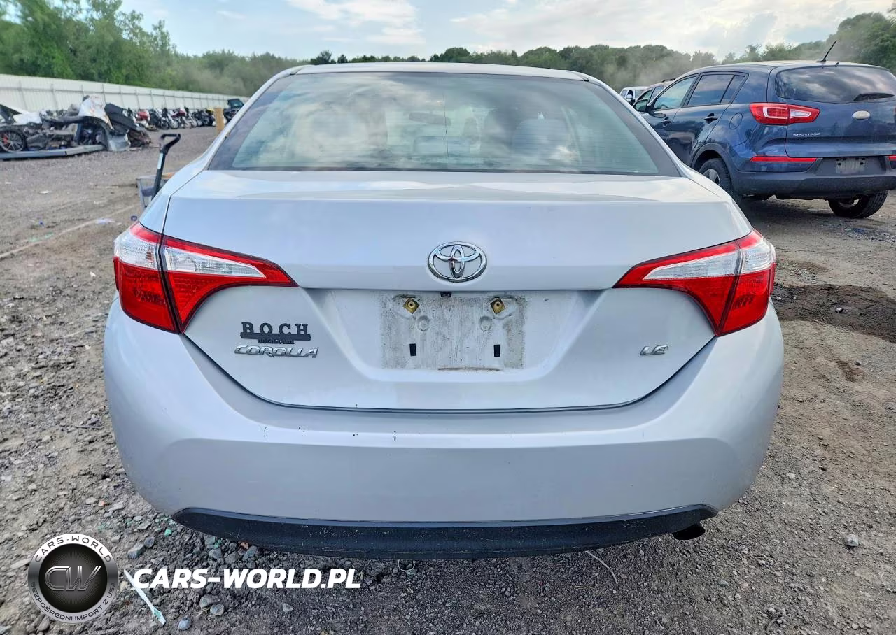 2015 Toyota Corolla Le VIN:2T1BURHE3FC276995 - 6