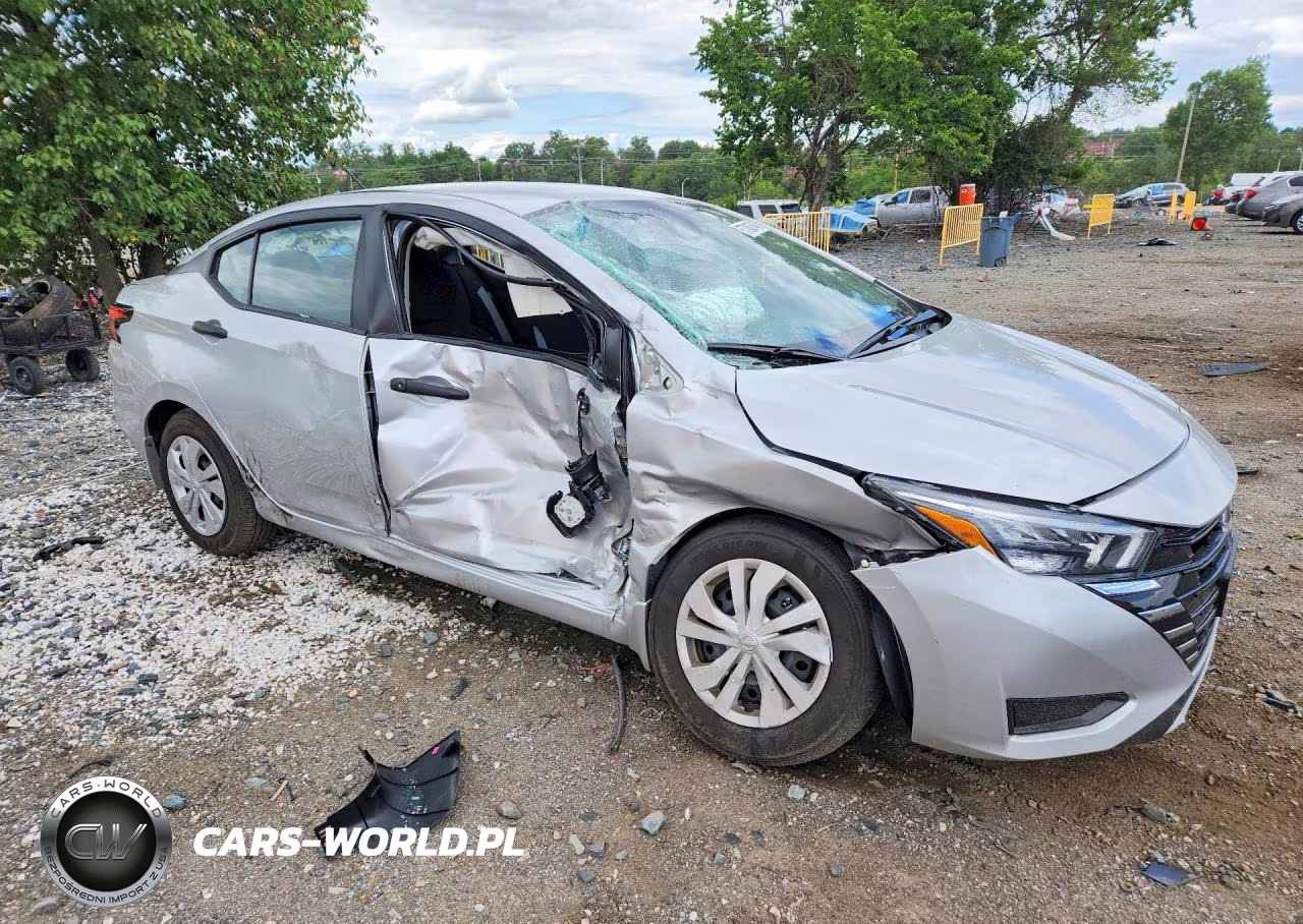 2025 Nissan Versa S VIN:3N1CN8DV3SL853634 - 4