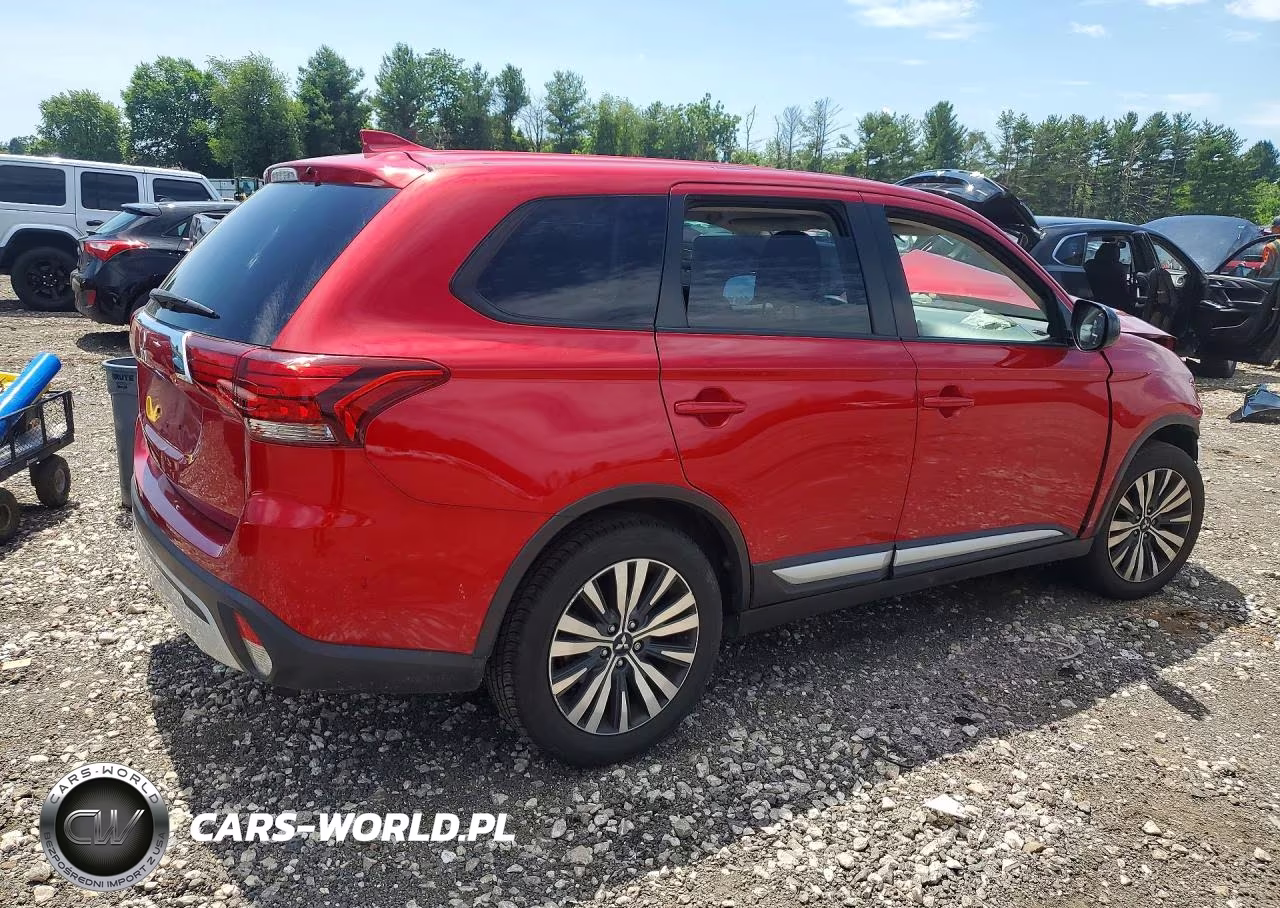 2020 Mitsubishi Outlander Es VIN:JA4AD2A30LZ006517 - 3
