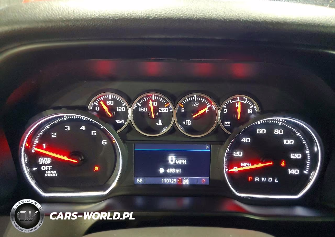 2020 Chevrolet Silverado K1500 Lt VIN:3GCUYDET4LG421059 - 9