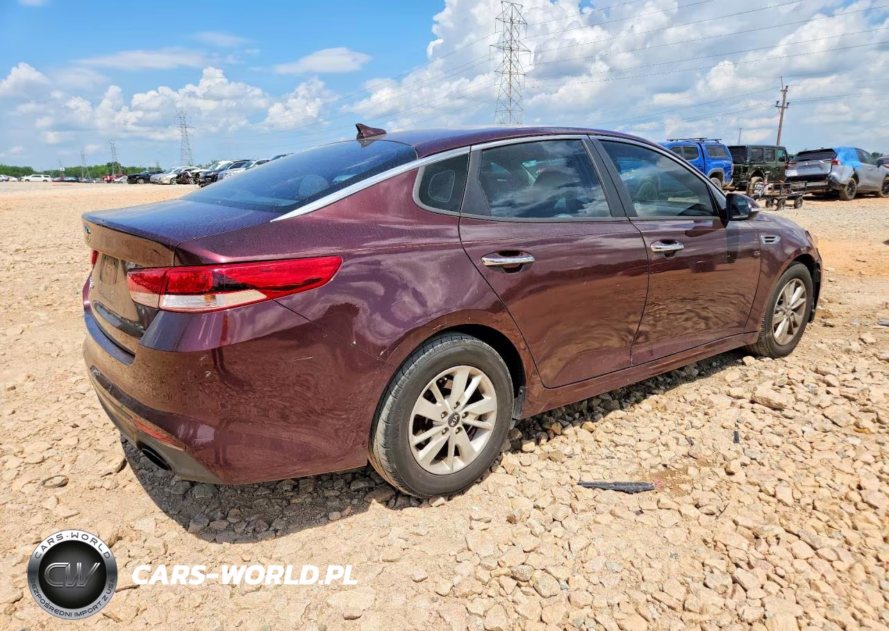 2016 Kia Optima Lx VIN:5XXGT4L31GG104492 - 3