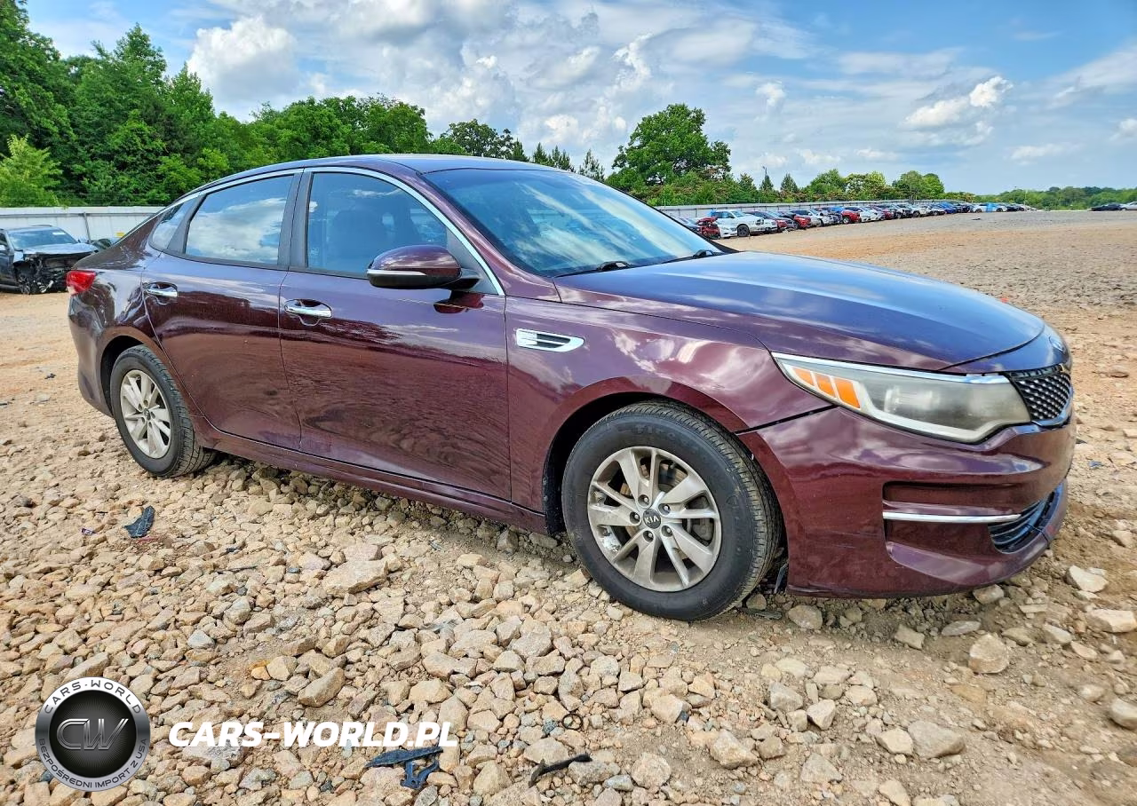 2016 Kia Optima Lx VIN:5XXGT4L31GG104492 - 4