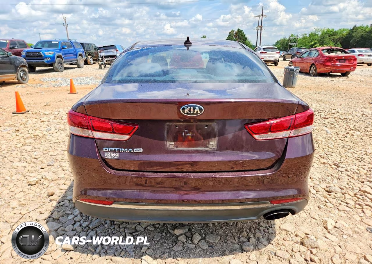 2016 Kia Optima Lx VIN:5XXGT4L31GG104492 - 6