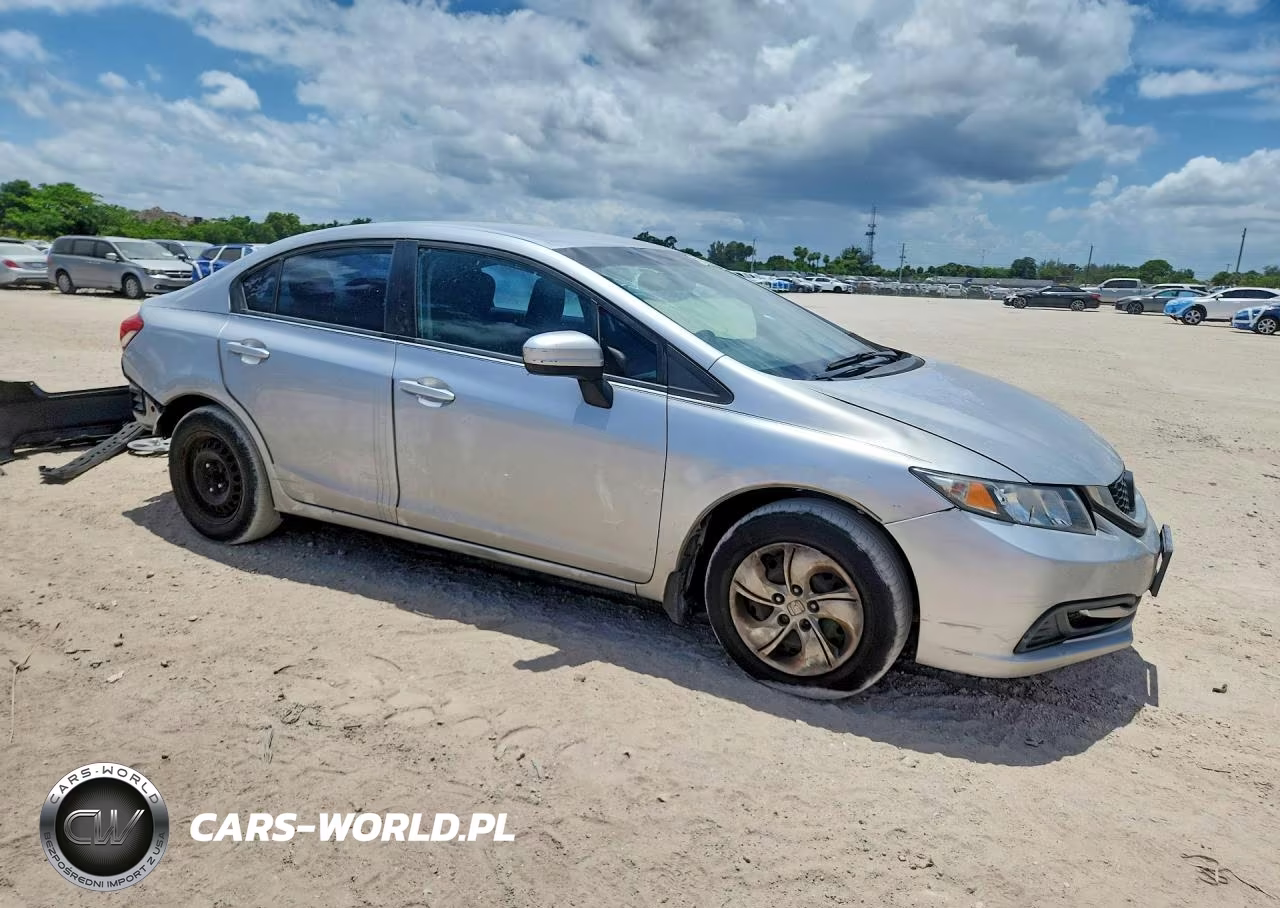 2014 Honda Civic Lx VIN:19XFB2F56EE059149 - 4