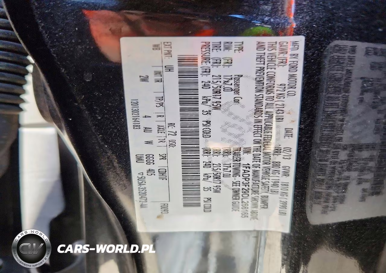 2013 Ford Focus Se VIN:1FADP3F29DL266165 - 12
